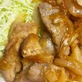みらくる☆くるり's cooksnap of when they made 超簡単！！豚肉の生姜焼き.