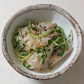 クックHX2GFD☆'s cooksnap of when they made レンコンと豆苗の醤油マヨ炒め♪.