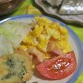mmameco's cooksnap of when they made チーズ入りスクランブルエッグ★.