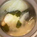 ☆ドキンちゃん☆”'s cooksnap of when they made 玉ねぎとわかめのお味噌汁.