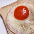 ☆ドキンちゃん☆”'s cooksnap of when they made ハムエッグトースト.