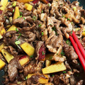 ほこきょん's cooksnap of when they made 牛肉とさつまいもの甘辛炒め.