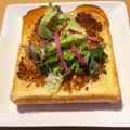 ひとか's cooksnap of when they made 竹松のカレー粉かけるだけのカレートースト.