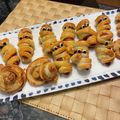 TakakoL's cooksnap of when they made ハロウィン♡ソーセージでミイラパイ.