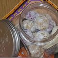 marbleママ♡'s cooksnap of when they made ハロウィン！カボチャのスノーボール！.