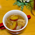 ルパンのかあさん☆彡's cooksnap of when they made さつま芋と大根と油揚げのみそ汁.