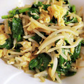 かおぽんぽこりん's cooksnap of when they made ほうれん草と卵の中華炒め.