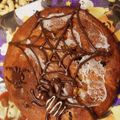 ちこ's cooksnap of when they made ハロウィンにも♪チョコで蜘蛛.