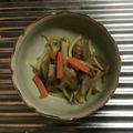 クックCSO3QE's cooksnap of when they made 大根の皮とごぼうのきんぴら.