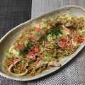 おはなすき's cooksnap of when they made ホットプレートで定番の味！ソース焼きそば.