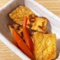 miyukosan's cooksnap of when they made にんじんと油揚げの胡麻和え.