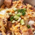 とぉぅ。's cooksnap of when they made 簡単！レンジで4分☆焼き鳥缶の親子丼☆.