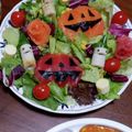 ちゃる★'s cooksnap of when they made ハロウィンに☆カルパッチョで大皿サラダ★.