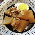 ばたみそーぱん☆'s cooksnap of when they made 鶏肉と冷凍大根で時短な煮物♡.
