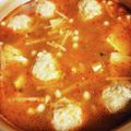 あーちぃのさりまん's cooksnap of when they made ホッと温まる♪野菜たっぷり麻婆スープ.
