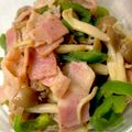 りんりんのん's cooksnap of when they made しめじとベーコンとピーマンのレンジ蒸し.