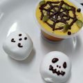 SUNMOONMOM's cooksnap of when they made ハロウィン＊簡単可愛い♪マシュマロおばけ.
