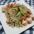 詩絵奈's cooksnap of when they made シャキシャキ！！もやしとキュウリのサラダ.