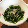 チェリチョコ's cooksnap of when they made 春菊の胡麻和え.