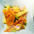 世界の中心's cooksnap of when they made キノコとかぼちゃの塩炒め.