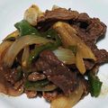 ＊れいぴん＊'s cooksnap of when they made 牛細切れ肉で焼肉のタレ焼き.
