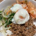 ふにふにこ's cooksnap of when they made 合挽き肉で節約ビビンバ.