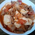 ポニーリボン's cooksnap of when they made 豚肉と豆腐のトマトキムチ煮.