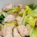 土屋はちまき's cooksnap of when they made 鶏むね肉とキャベツのオイスターマヨ炒め.