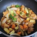 山下製麺's cooksnap of when they made 揚げない鶏もも肉で酢豚風！.