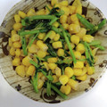 ミロ9607's cooksnap of when they made ワカメとコーンの塩コショウ炒め♪.