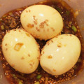 シマリスmogさん♀'s cooksnap of when they made 簡単おつまみ☆タレいっぱい茹で卵の韓国風.