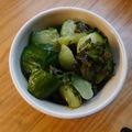 melmarilyn's cooksnap of when they made うめ昆布茶で即席きゅうりの浅漬け.