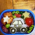 ともこ丼's cooksnap of when they made 簡単☆可愛い♪キャラ弁☆パトカー弁当☆.