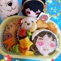 クックWOX5QV☆'s cooksnap of when they made キャラ弁お弁当に☆飾り切ウインナーのバラ.
