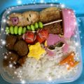 クックWOX5QV☆'s cooksnap of when they made キャラ弁お弁当に☆飾り切ウインナーのバラ.