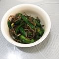 ぱぴぷゆい's cooksnap of when they made 簡単✨ピーマンとじゃこのカリカリ炒め.