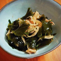 ｅｋ４'s cooksnap of when they made 大根と舞茸のわかめあえ♪.