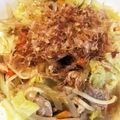 ☆ayami☆26's cooksnap of when they made 乾麺うどん&冷蔵庫にあるもので焼うどん〜.