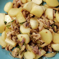 mi_co22's cooksnap of when they made 簡単☆早い！豚肉とかぶの味噌炒め.