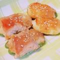 うーさき's cooksnap of when they made ピーマンのじゃがチーズ肉巻き.