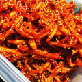 sava☆'s cooksnap of when they made 酒がすすむイカの朝鮮漬け さきいかキムチ.