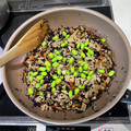 だいちぢみ's cooksnap of when they made コンビニ風 ６種具材の豆腐とひじきの煮物.