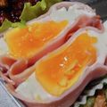 ひぃたろぉ～♪'s cooksnap of when they made お弁当のおかず　ハム卵　レンジでチン.