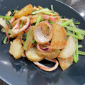 わか★'s cooksnap of when they made いかとじゃが芋のバター醤油炒め.