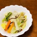 ma2kaboch's cooksnap of when they made 茹で白菜のあっさり塩昆布和え.