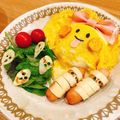 わたり's cooksnap of when they made ハロウィン★オムライスDEおばけちゃん.