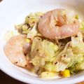 ぶきっちょ料理長's cooksnap of when they made 春キャベツ×えび×卵★デリ風マヨサラダ.
