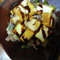 葉月優希's cooksnap of when they made 食べたらお好み焼き♪キャベツ厚揚げ焼き.