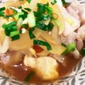 mmmugi's cooksnap of when they made レンジで簡単！豚バラ玉ねぎ豆腐.