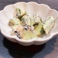 hiaruron's cooksnap of when they made キュウリと明太子のマヨ醤油和え.